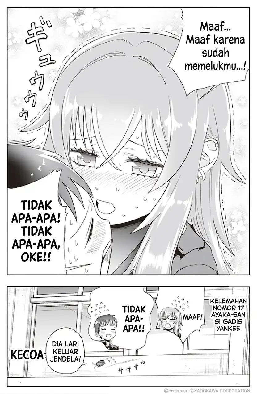 The Many Weaknesses of Ayaka the Yankee JK Chapter 17 - halaman 7