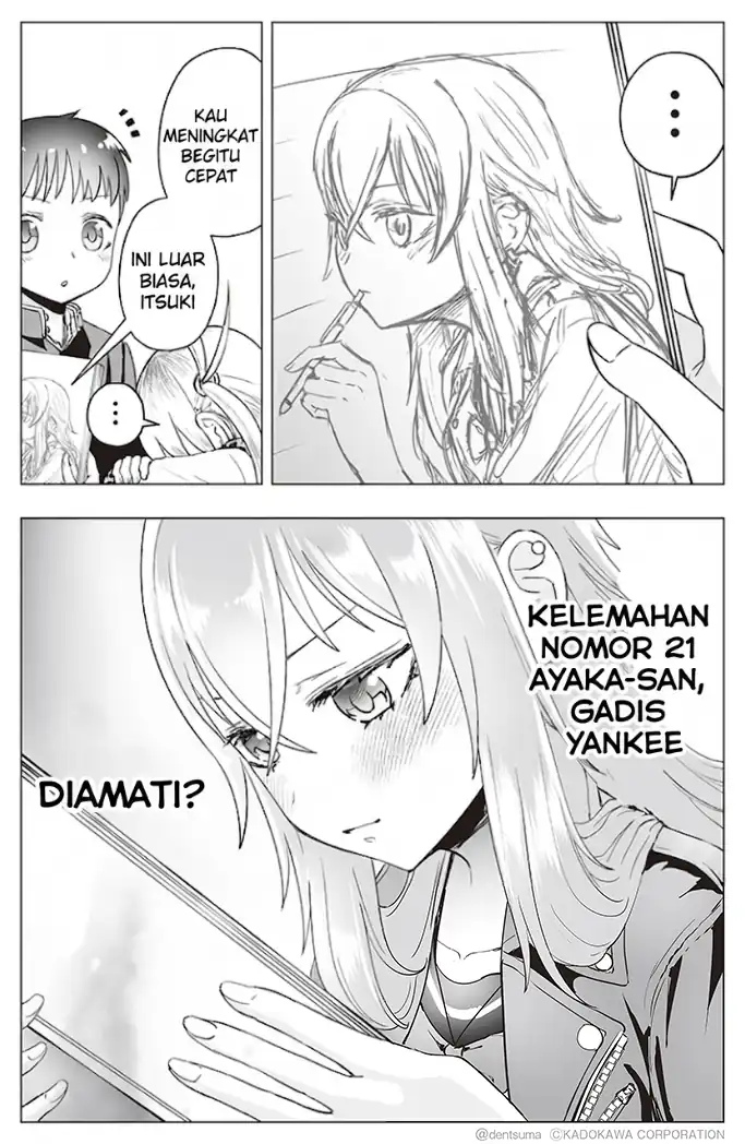 The Many Weaknesses of Ayaka the Yankee JK Chapter 21 - halaman 7