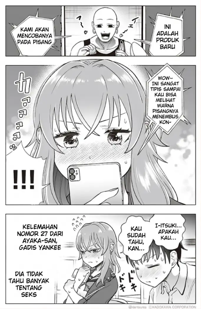 The Many Weaknesses of Ayaka the Yankee JK Chapter 27 - halaman 5