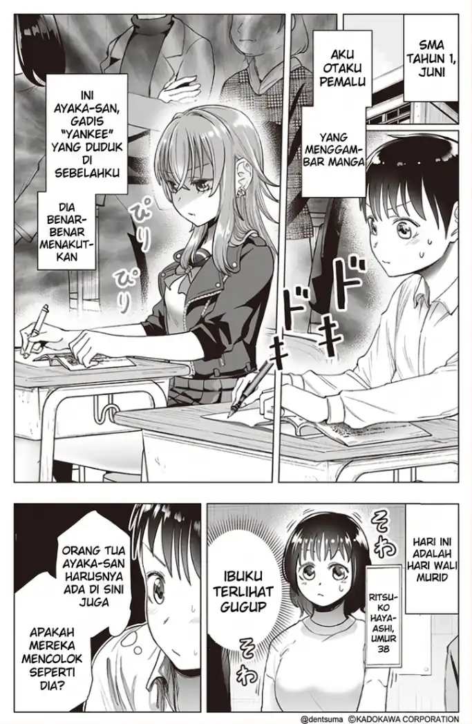 The Many Weaknesses of Ayaka the Yankee JK Chapter 28 - halaman 2