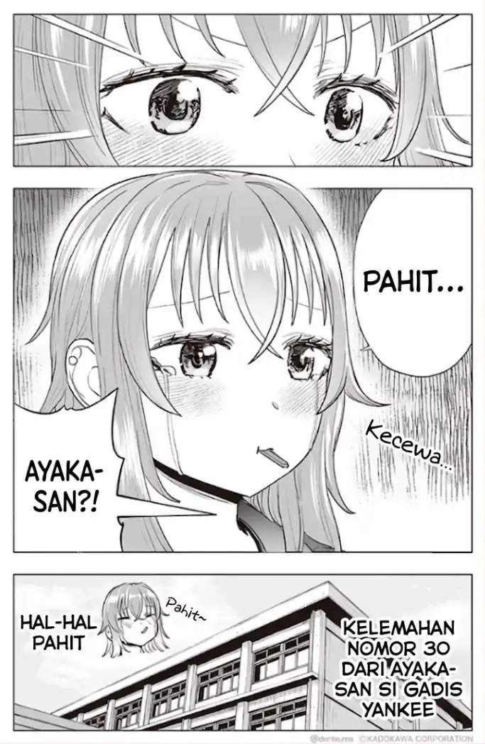 The Many Weaknesses of Ayaka the Yankee JK Chapter 30 - halaman 5