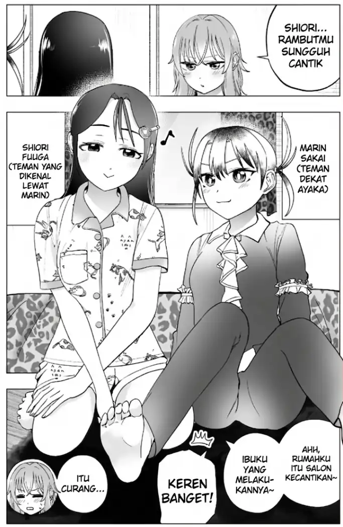 The Many Weaknesses of Ayaka the Yankee JK Chapter 36 - halaman 3
