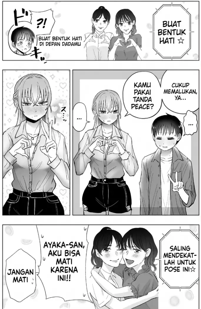 The Many Weaknesses of Ayaka the Yankee JK Chapter 38 - halaman 12
