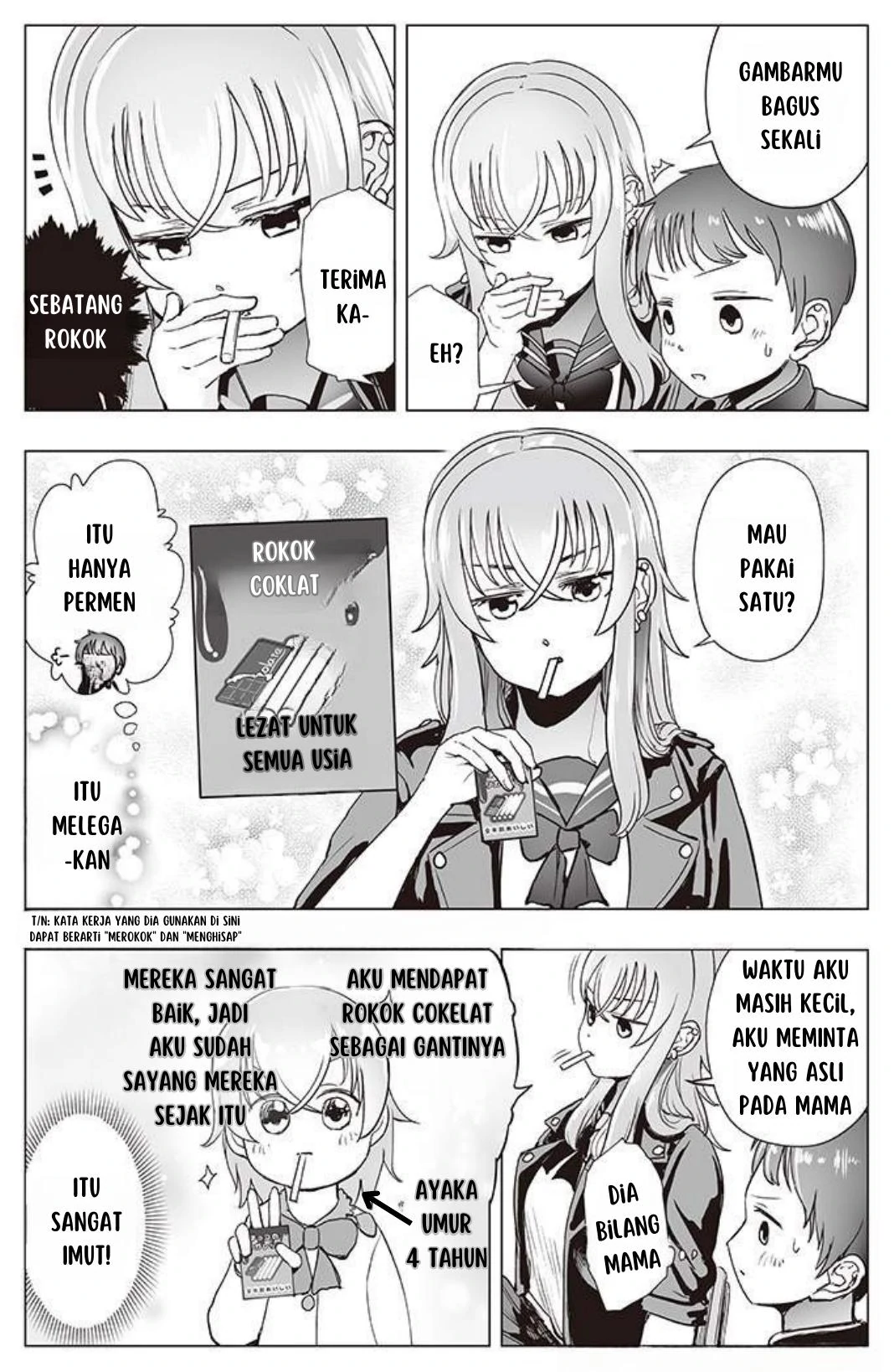 The Many Weaknesses of Ayaka the Yankee JK Chapter 4 - halaman 2