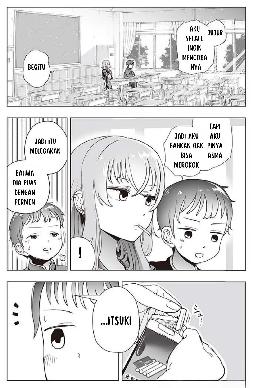 The Many Weaknesses of Ayaka the Yankee JK Chapter 4 - halaman 4