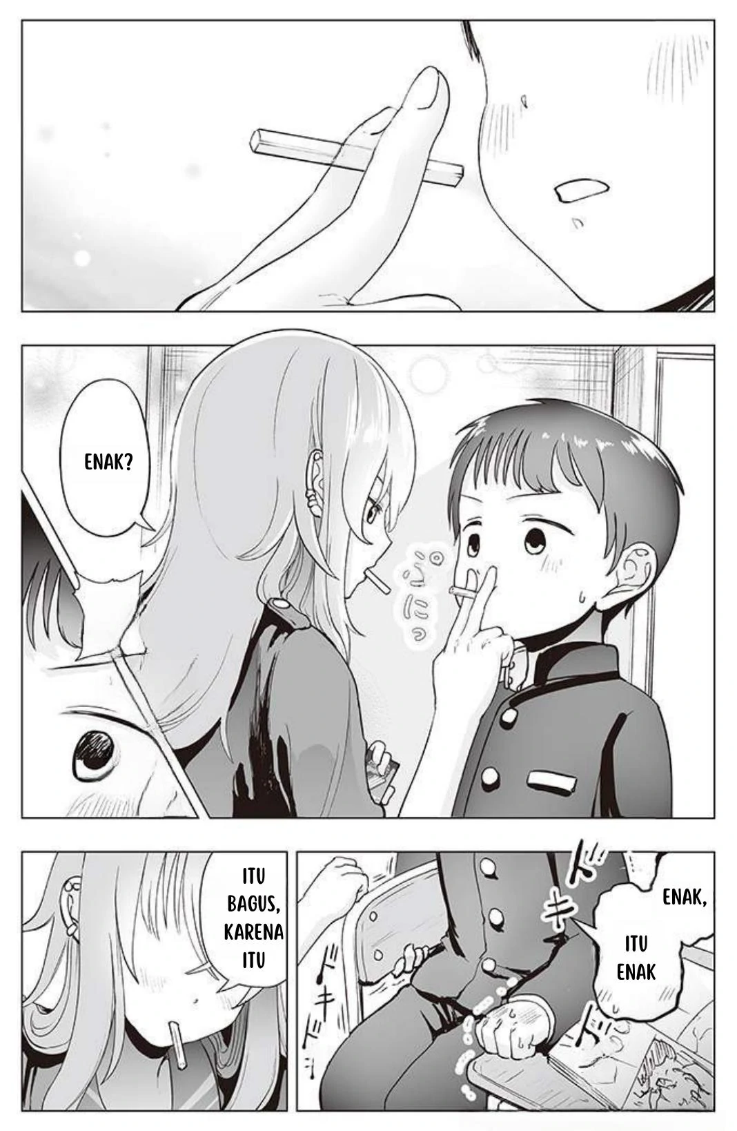 The Many Weaknesses of Ayaka the Yankee JK Chapter 4 - halaman 5