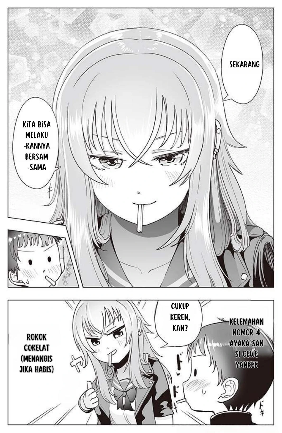 The Many Weaknesses of Ayaka the Yankee JK Chapter 4 - halaman 6