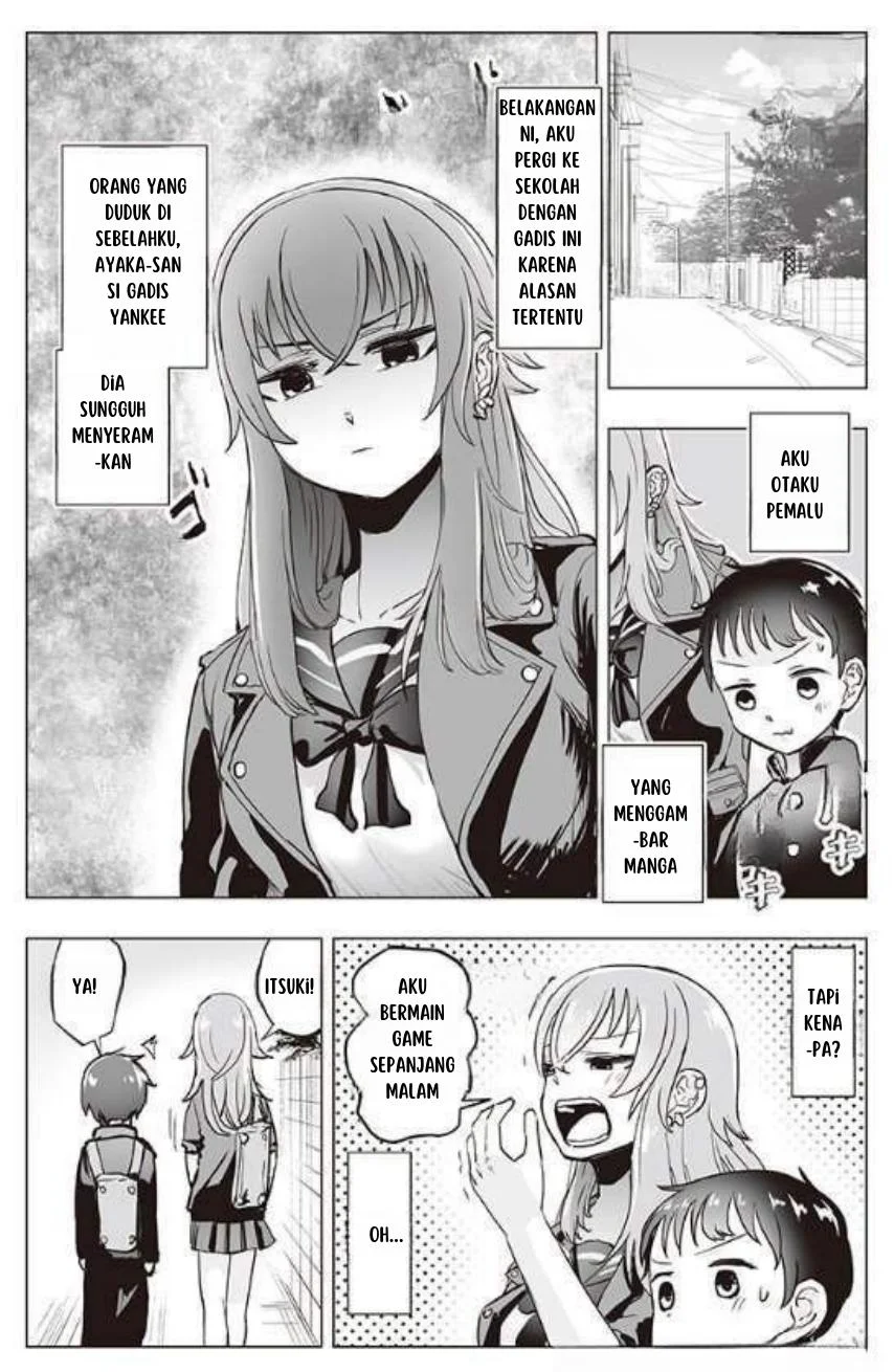 The Many Weaknesses of Ayaka the Yankee JK Chapter 5 - halaman 1