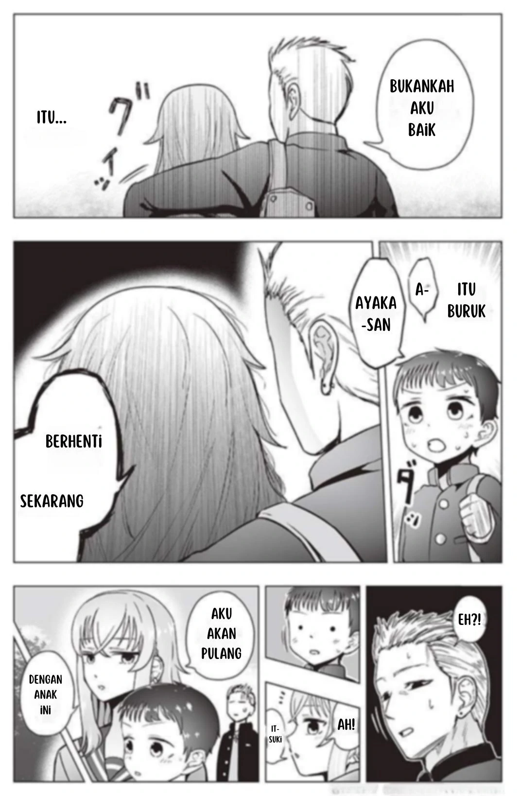 The Many Weaknesses of Ayaka the Yankee JK Chapter 9 - halaman 2