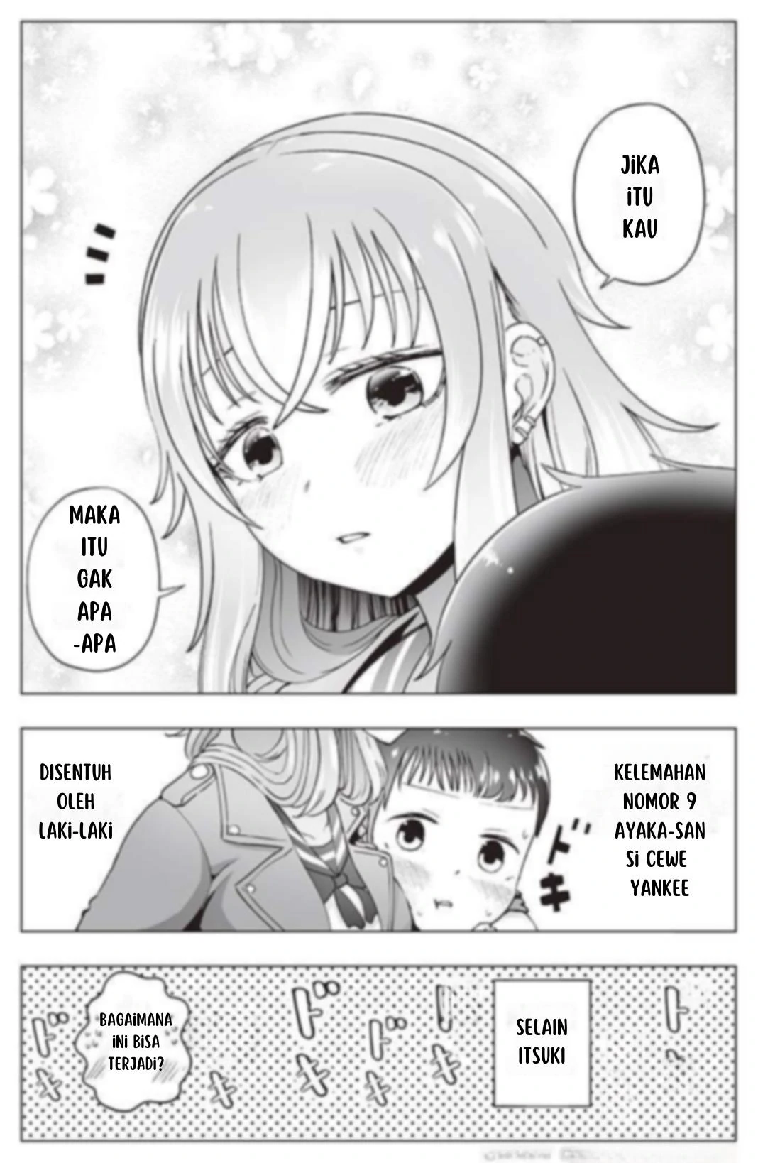 The Many Weaknesses of Ayaka the Yankee JK Chapter 9 - halaman 4