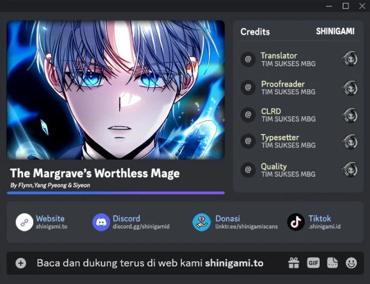 The Margrave’s Worthless Mage Chapter 11 - halaman 1