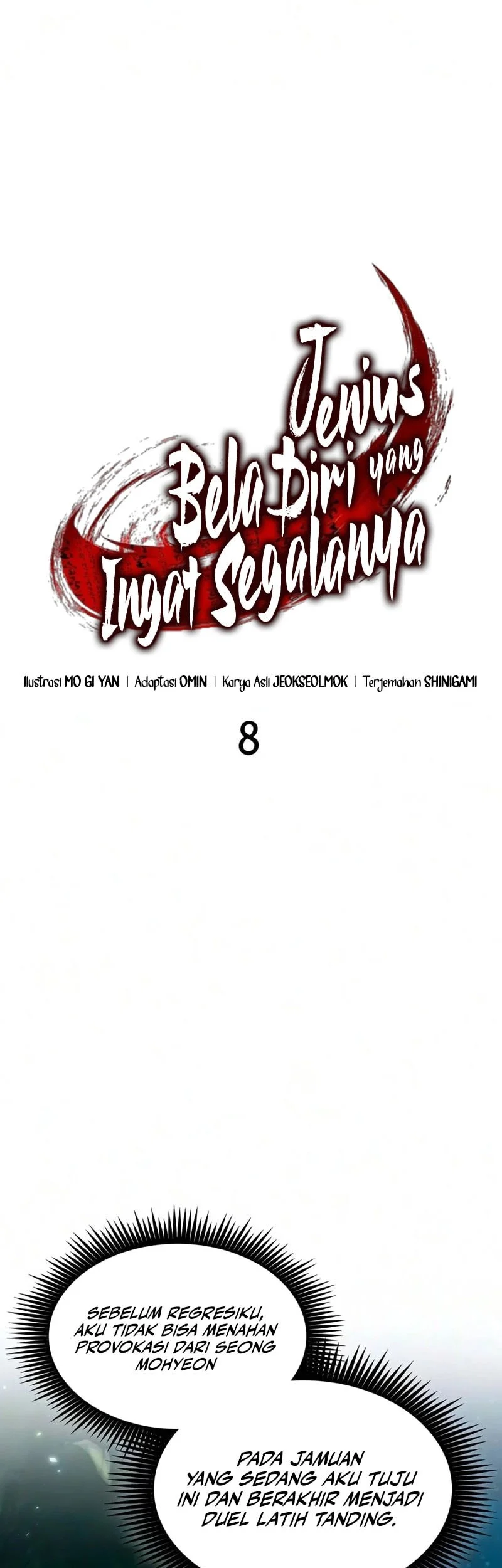 The Martial Genius Who Remembers Everything Chapter 8 - halaman 8