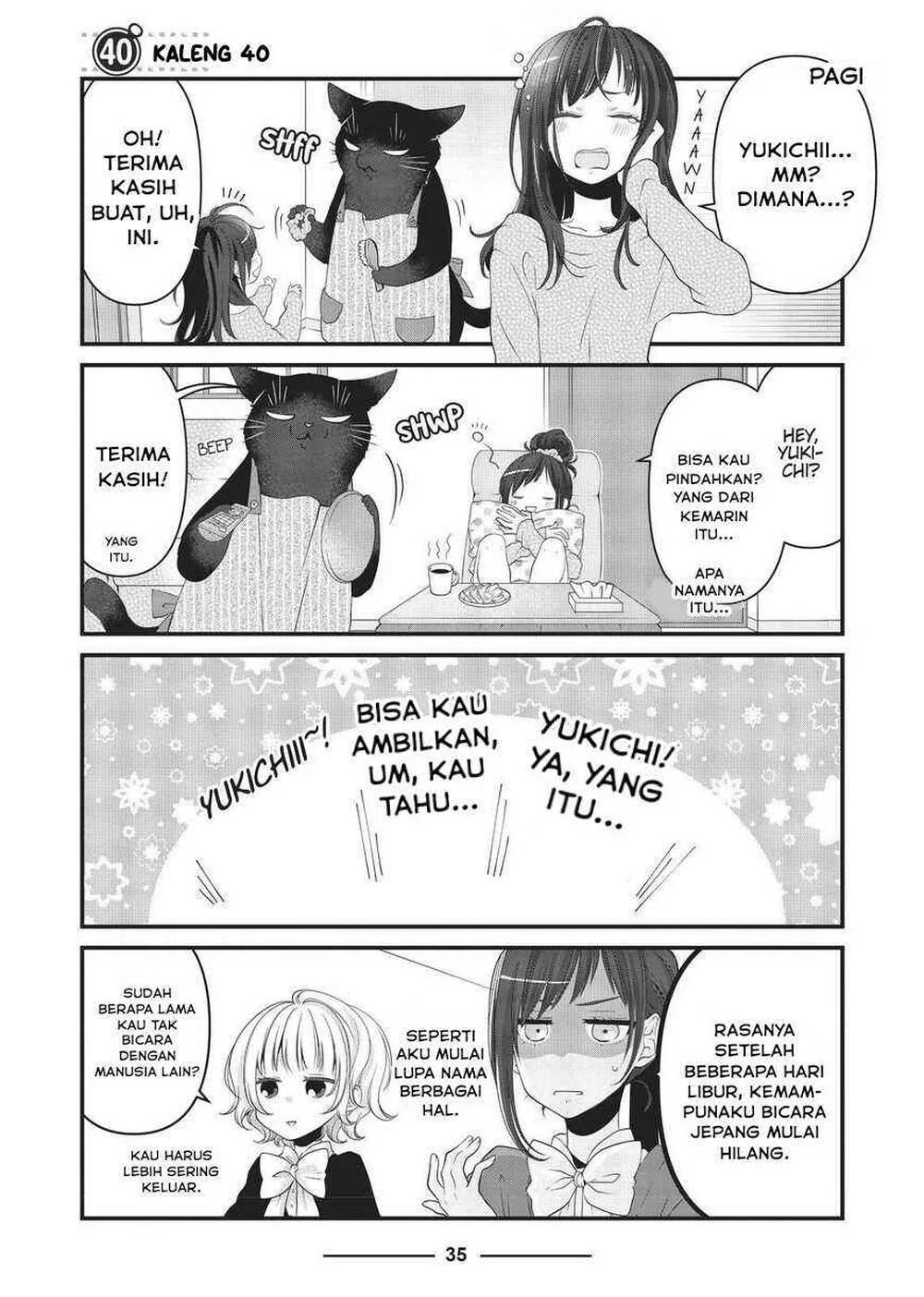 The Masterful Cat is Depressed Again Today Chapter 40 - halaman 1