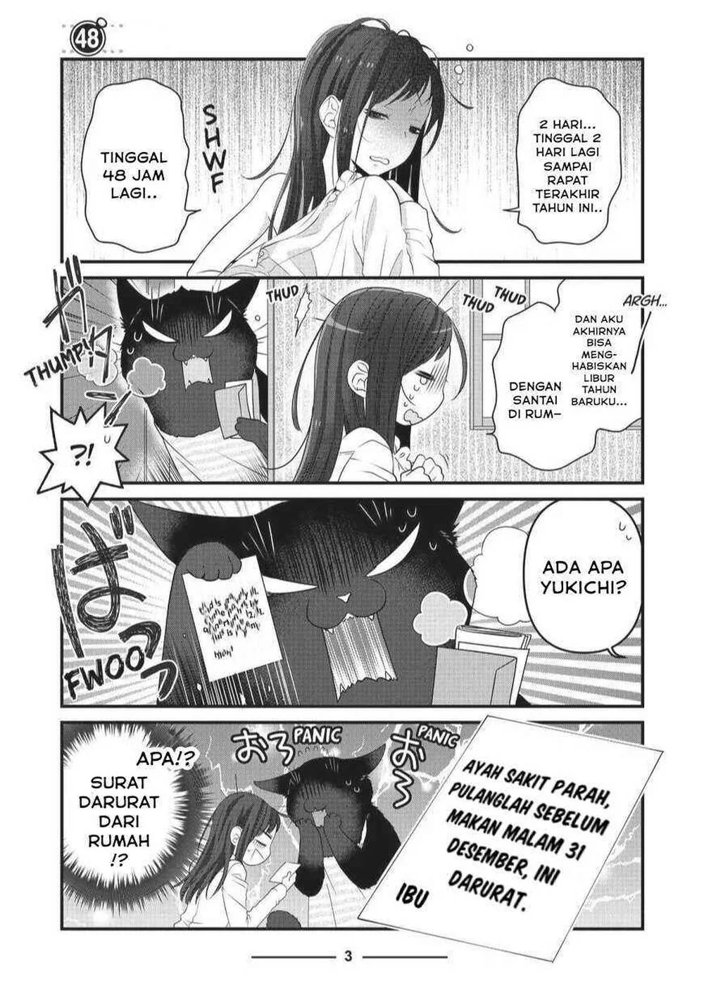 The Masterful Cat is Depressed Again Today Chapter 48 - halaman 3