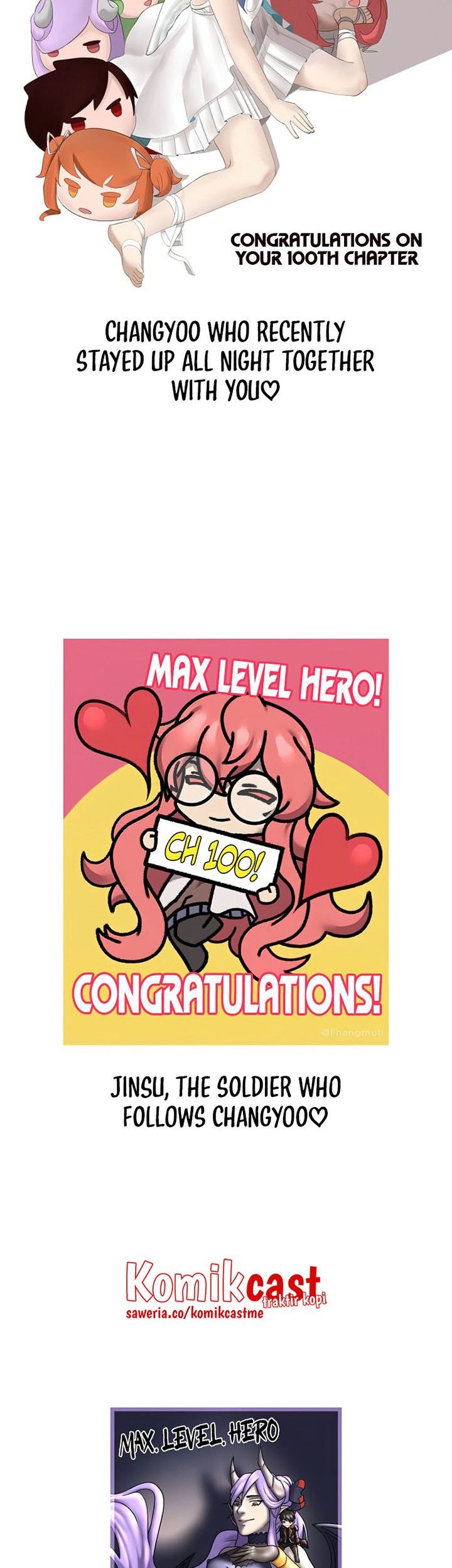 The MAX leveled hero will return! Chapter 100 - halaman 75