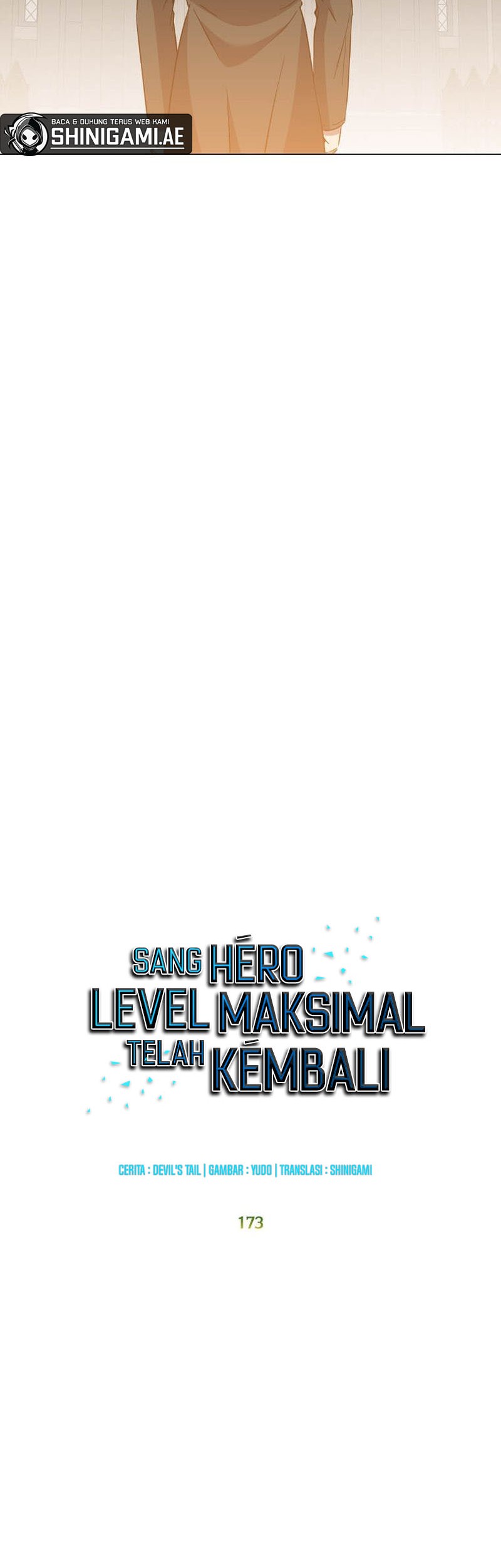 The MAX leveled hero will return! Chapter 173 - halaman 22