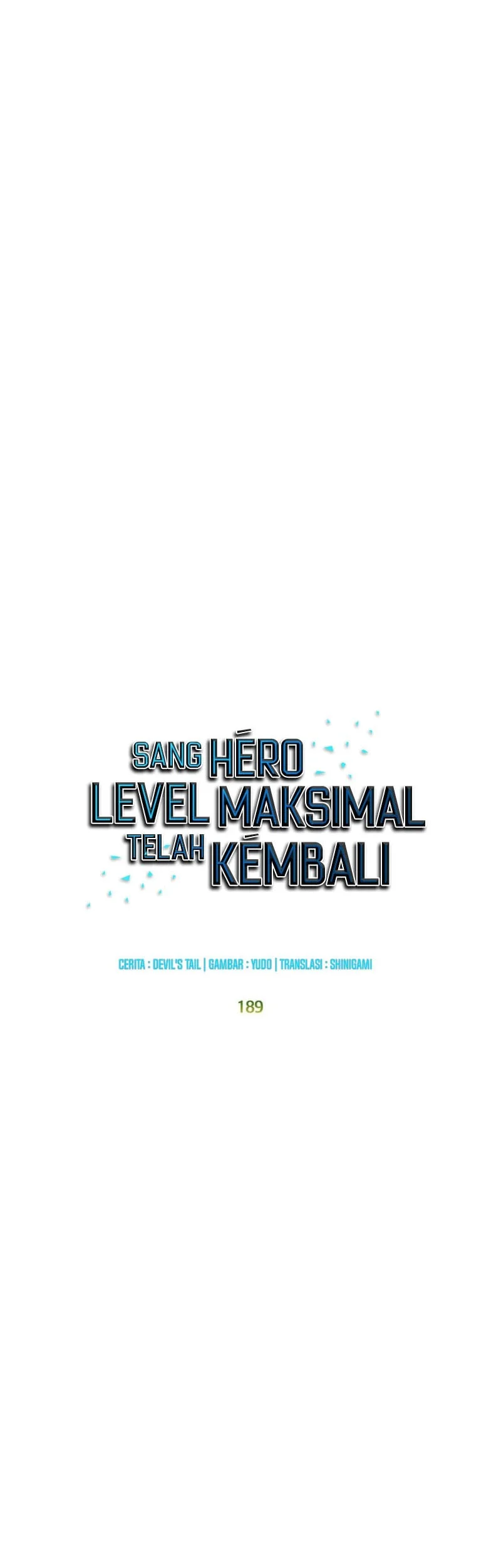 The MAX leveled hero will return! Chapter 189 - halaman 21