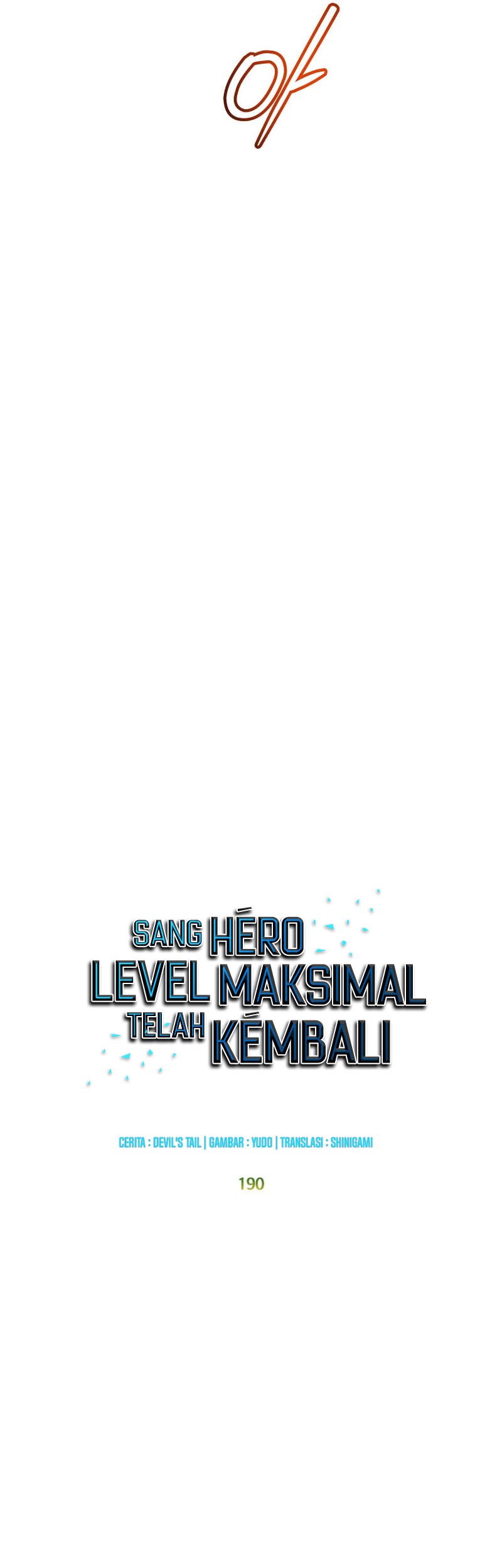 The MAX leveled hero will return! Chapter 190 - halaman 25