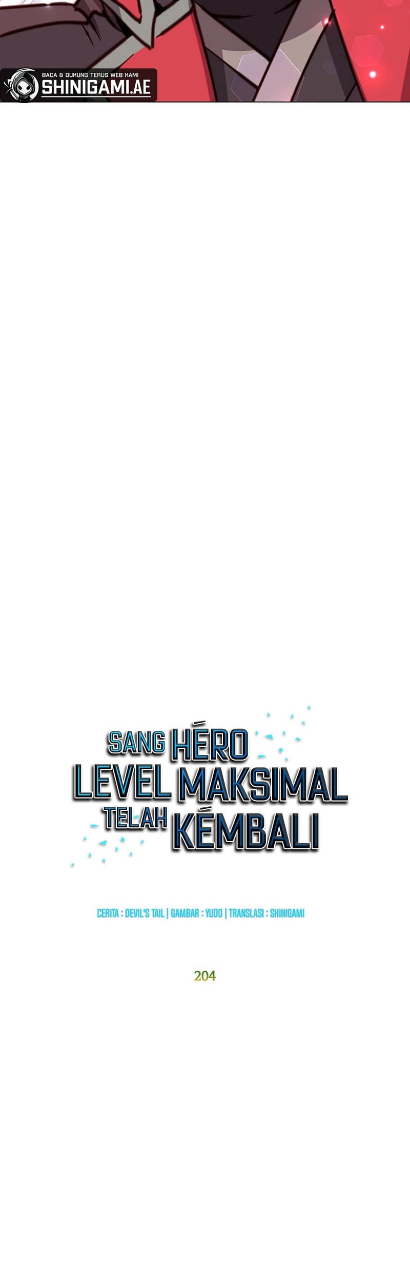 The MAX leveled hero will return! Chapter 204 - halaman 21