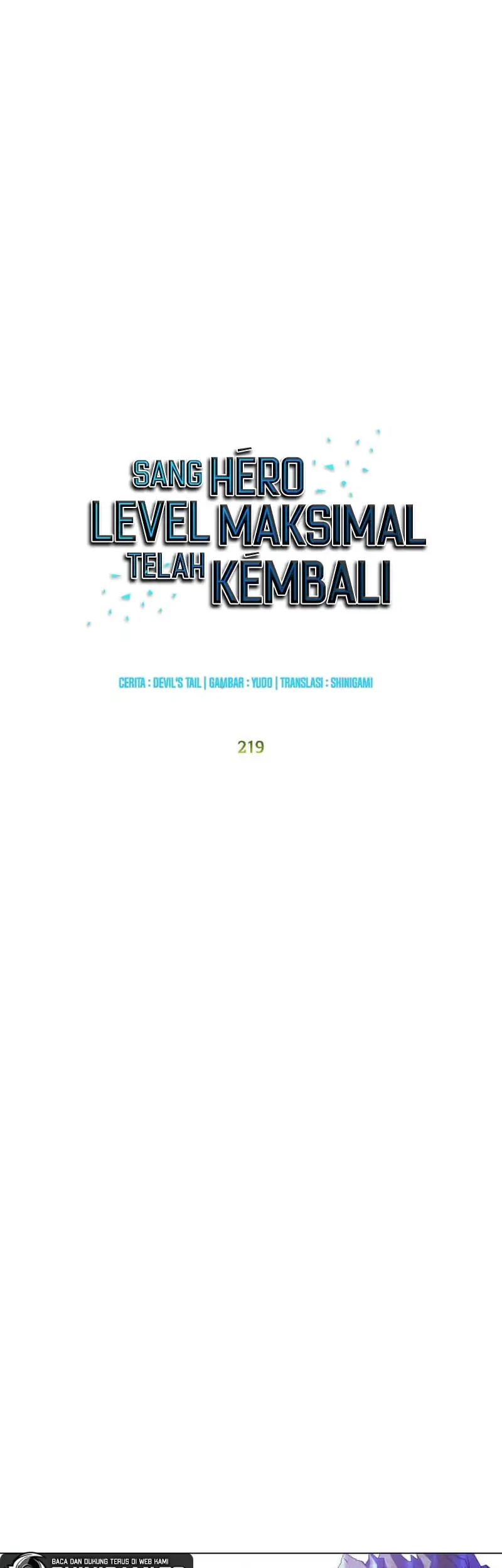 The MAX leveled hero will return! Chapter 219 - halaman 14