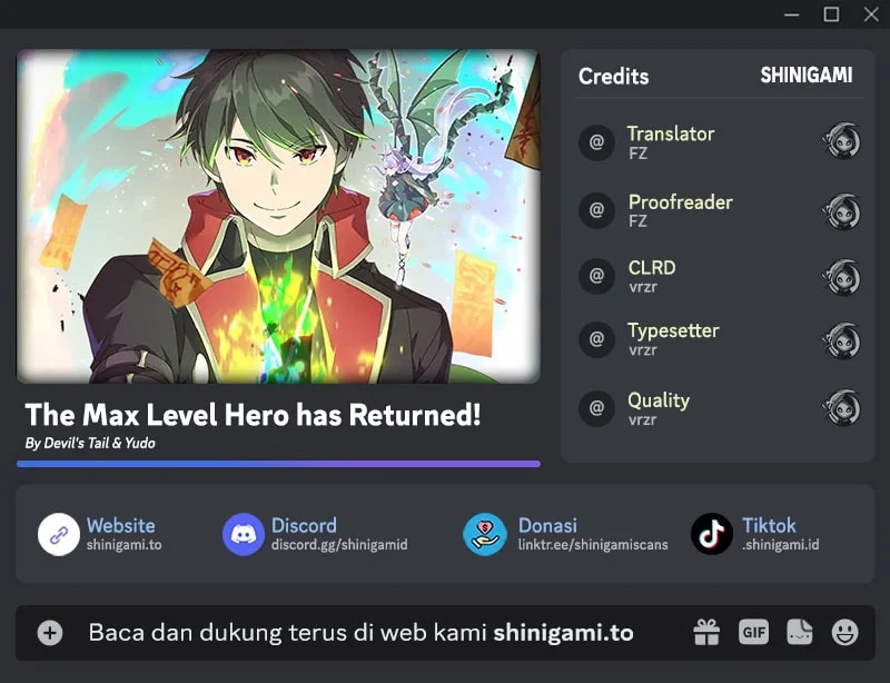 The MAX leveled hero will return! Chapter 241 - halaman 1