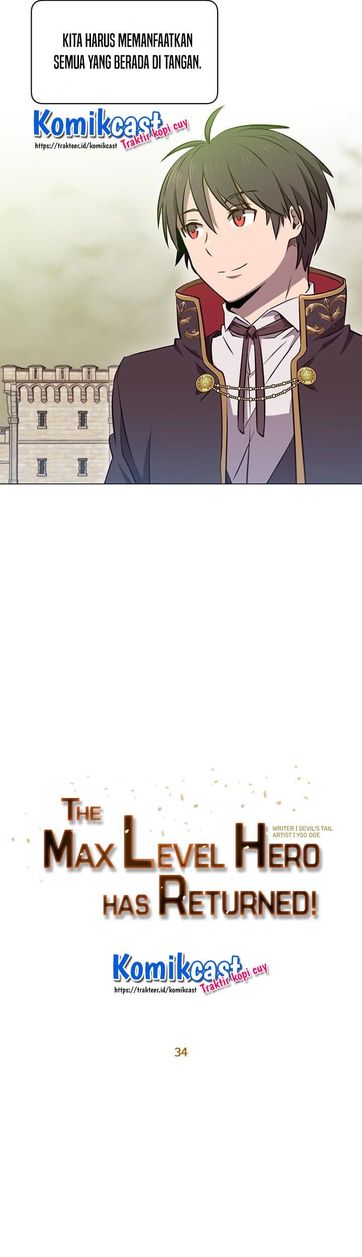 The MAX leveled hero will return! Chapter 34 - halaman 13