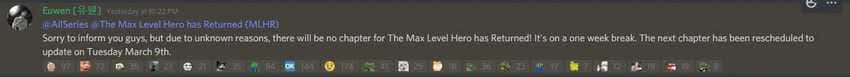 The MAX leveled hero will return! Chapter 37.5 - halaman 1