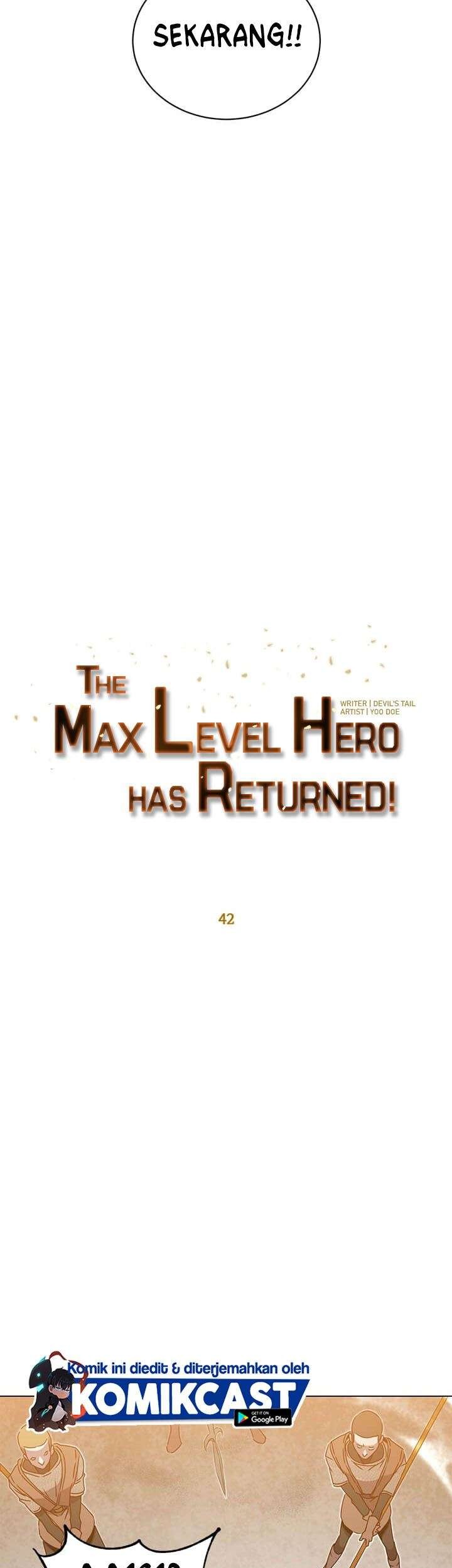 The MAX leveled hero will return! Chapter 42 - halaman 31