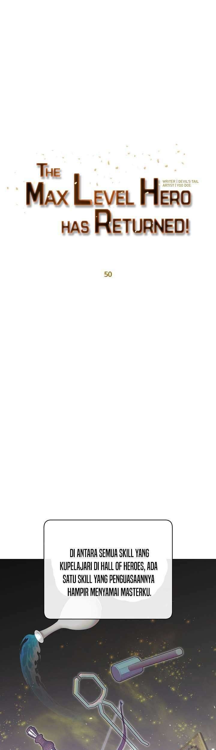 The MAX leveled hero will return! Chapter 50 - halaman 30