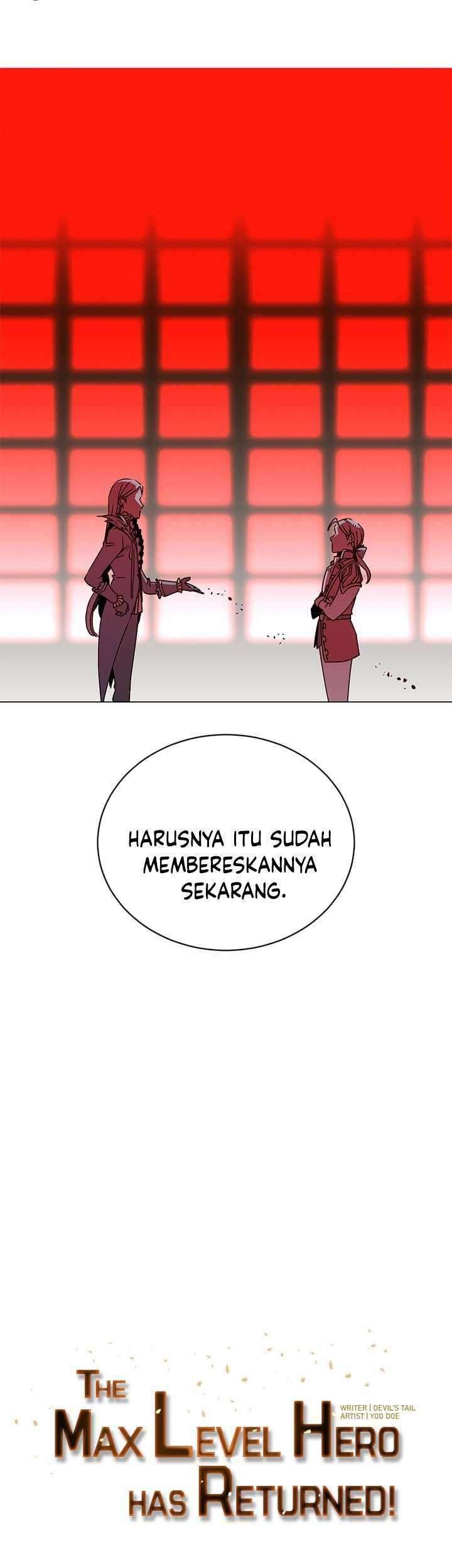 The MAX leveled hero will return! Chapter 53 - halaman 32