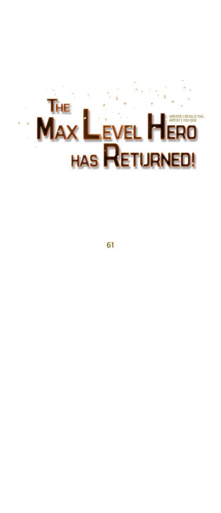 The MAX leveled hero will return! Chapter 61 - halaman 23