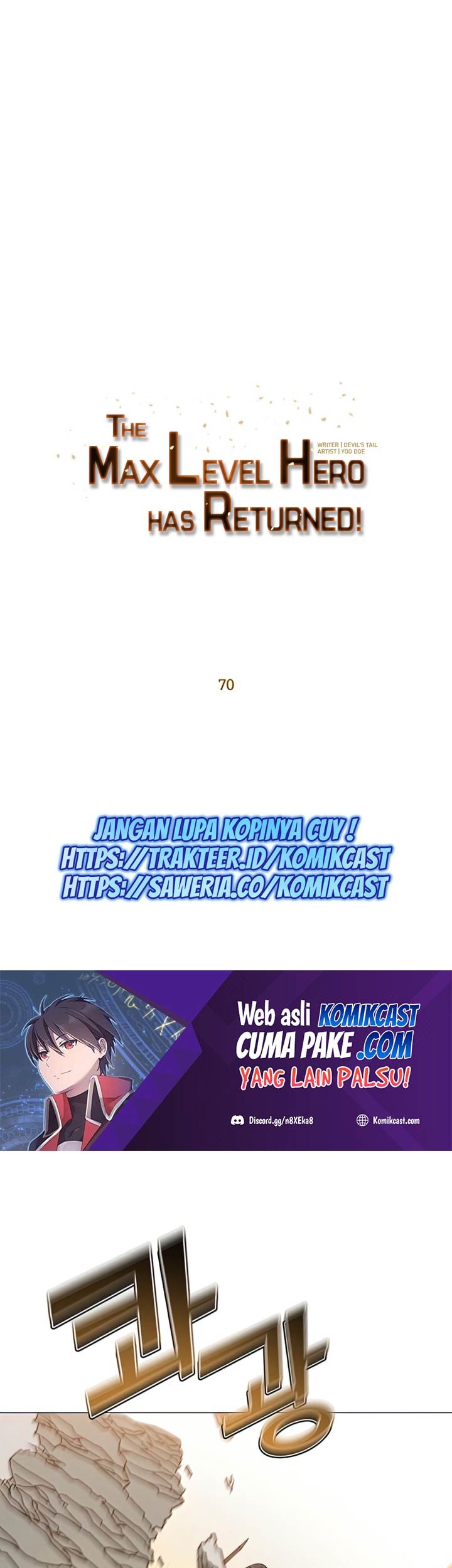 The MAX leveled hero will return! Chapter 70 - halaman 29