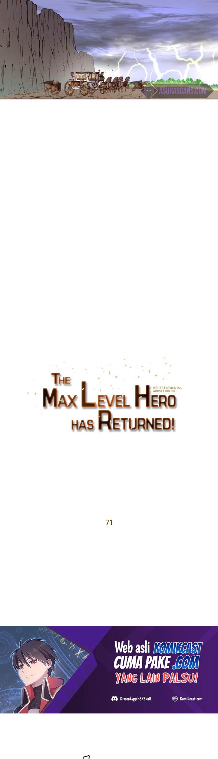 The MAX leveled hero will return! Chapter 71 - halaman 12