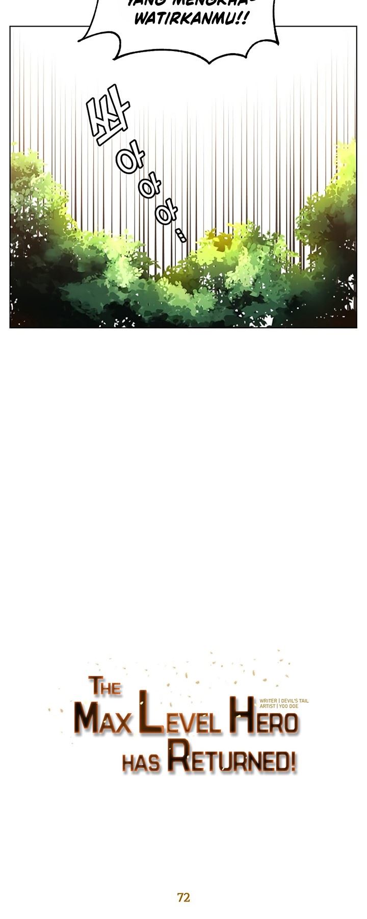 The MAX leveled hero will return! Chapter 72 - halaman 8