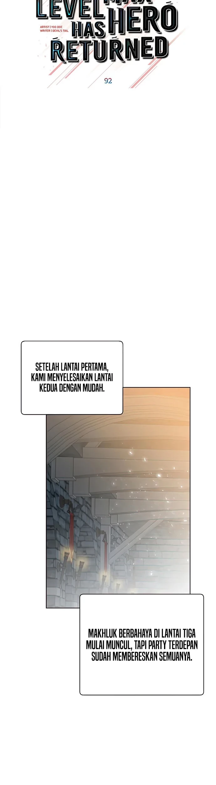 The MAX leveled hero will return! Chapter 92 - halaman 28