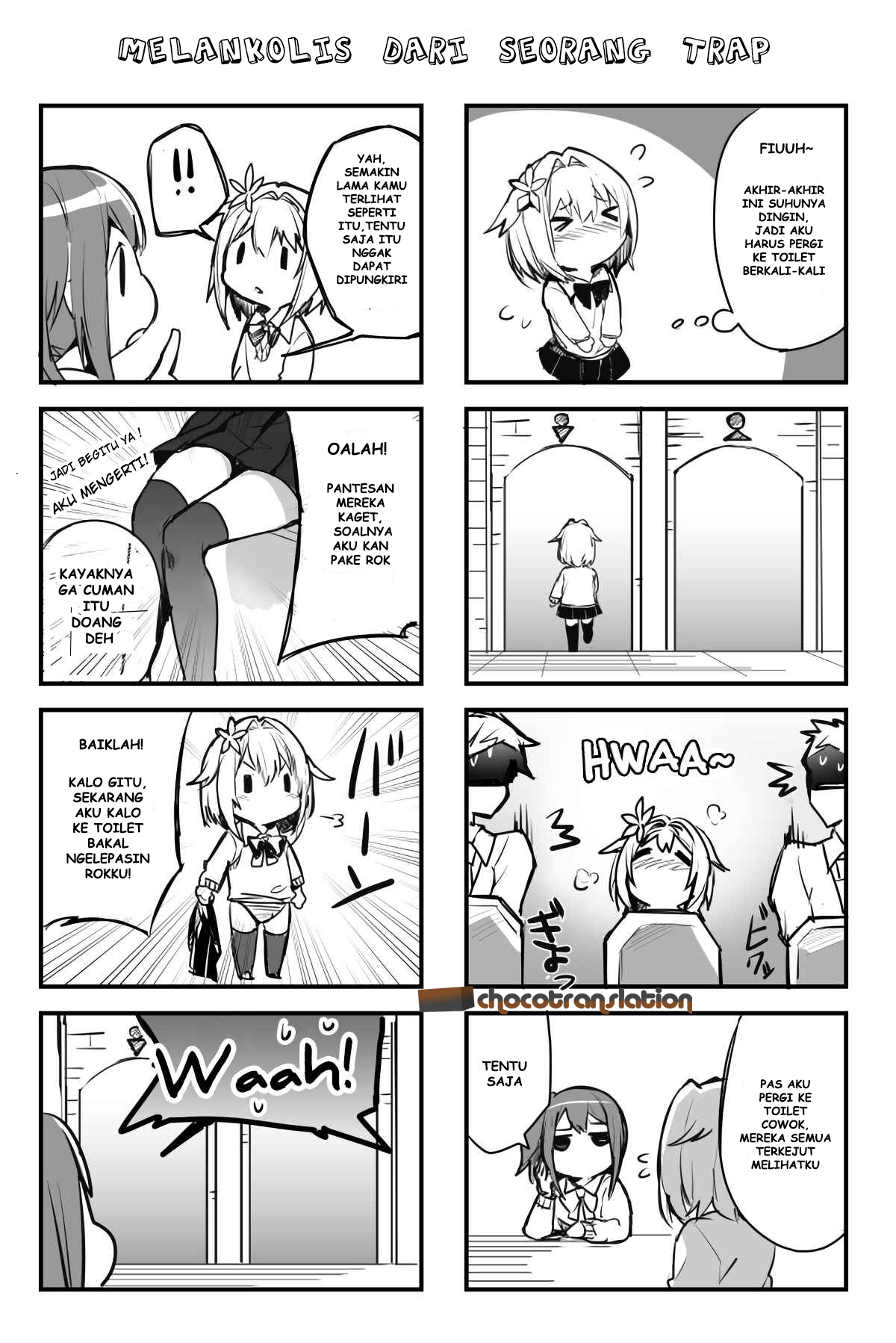 The Melancholy of a Trap Chapter 1 - halaman 1