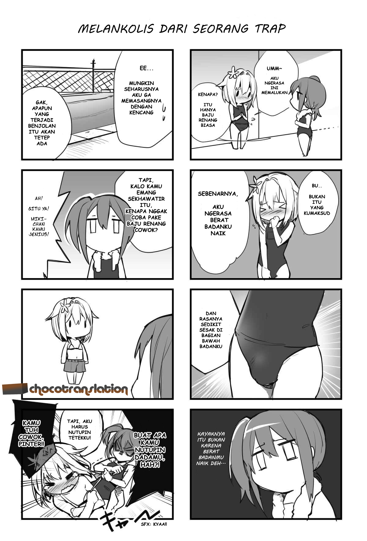 The Melancholy of a Trap Chapter 3 - halaman 1