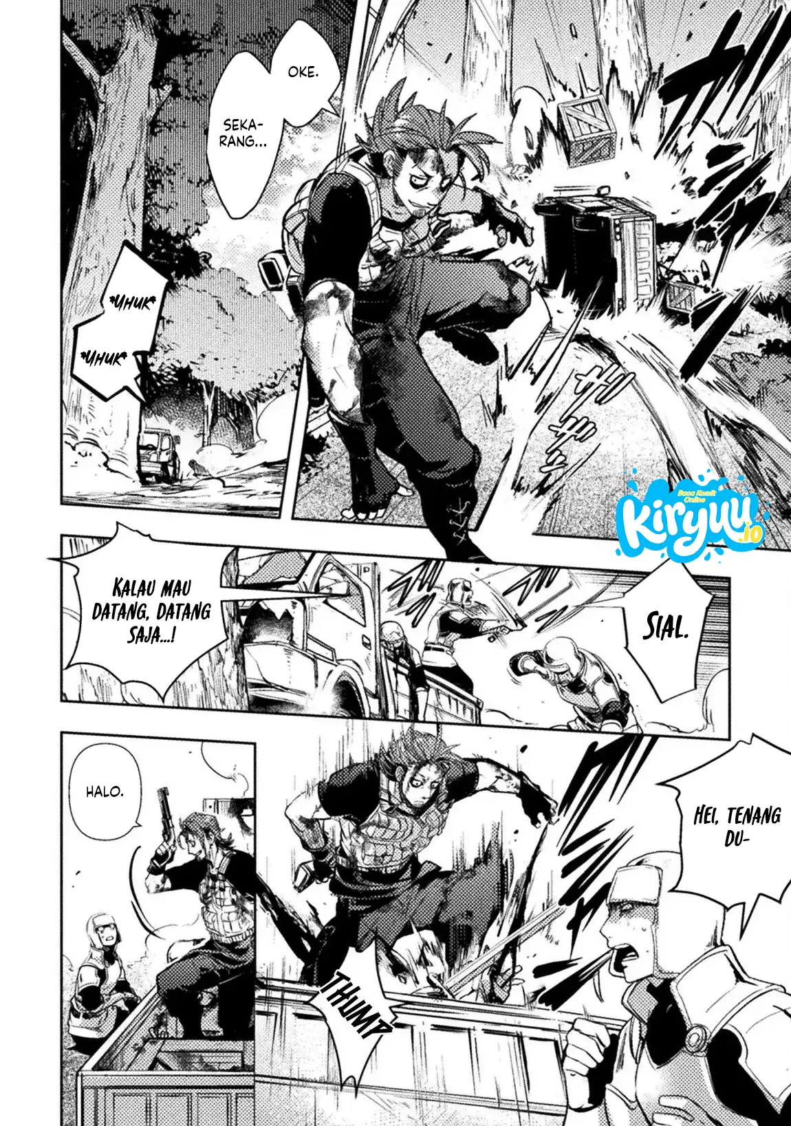 The Mercenary Bomber Explode All Cheaters Chapter 9 - halaman 7