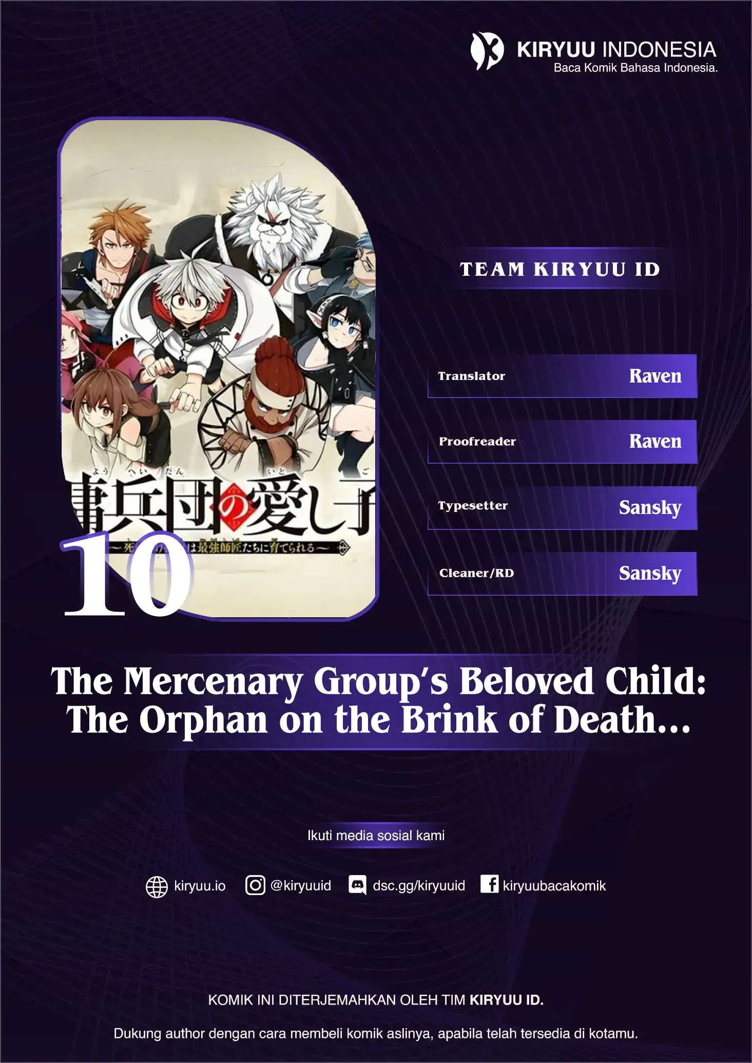 The Mercenary Group’s Beloved Child: The Orphan on the Brink of Death is Raised by the Mightiest Masters Chapter 10 - halaman 2