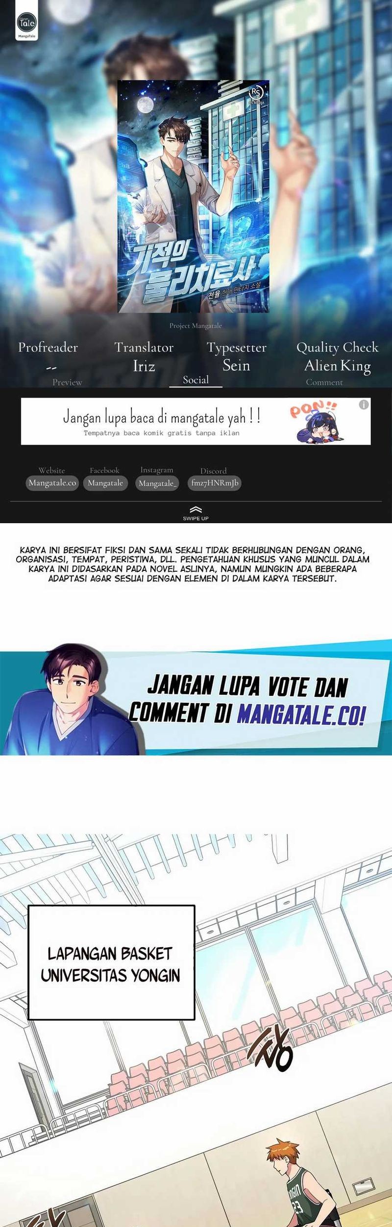 The Miraculous Physical Therapist Chapter 22 - halaman 1