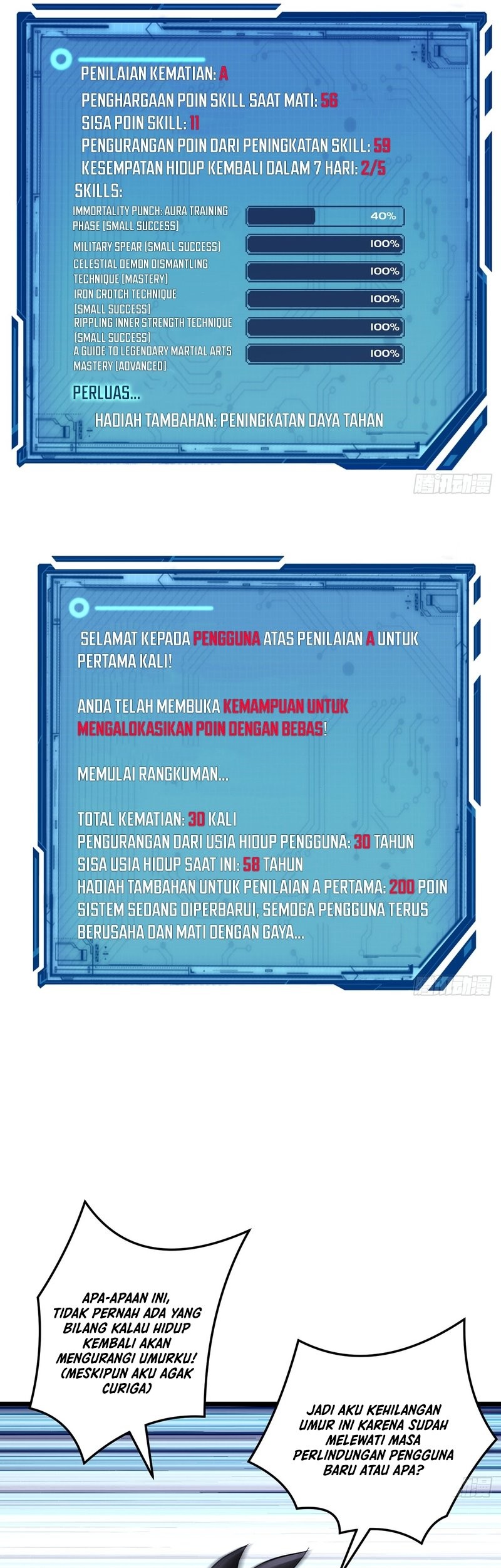 The More I Die the More Invincible I Become Chapter 18 - halaman 30