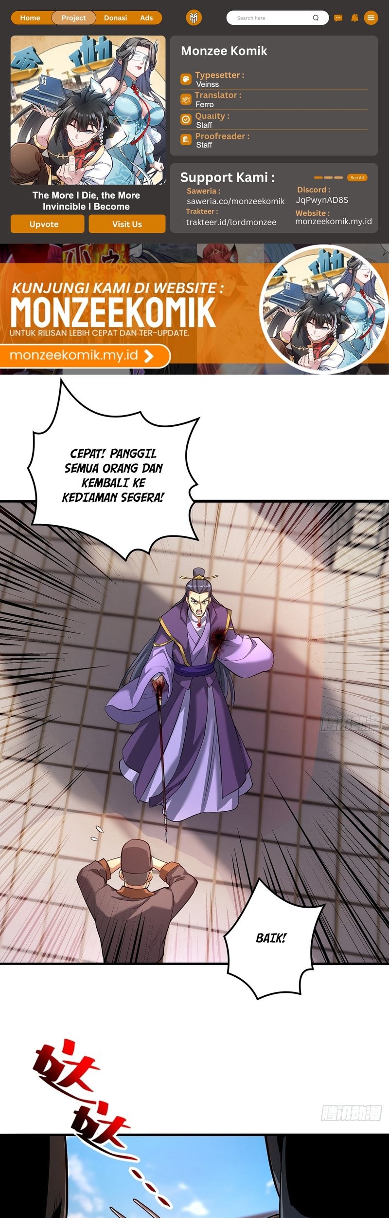 The More I Die the More Invincible I Become Chapter 19 - halaman 1