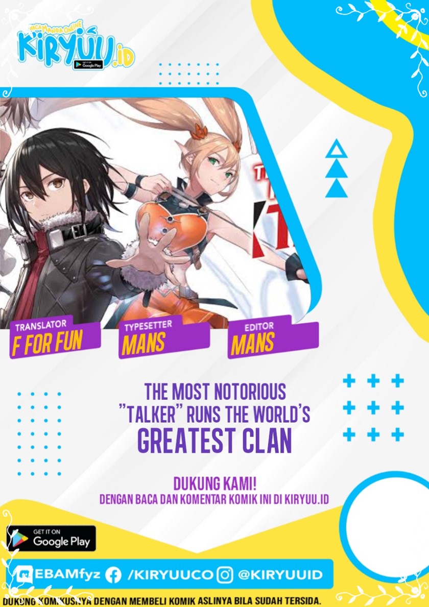 The Most Notorious “Talker” Runs the World’s Greatest Clan Chapter 24 - halaman 1