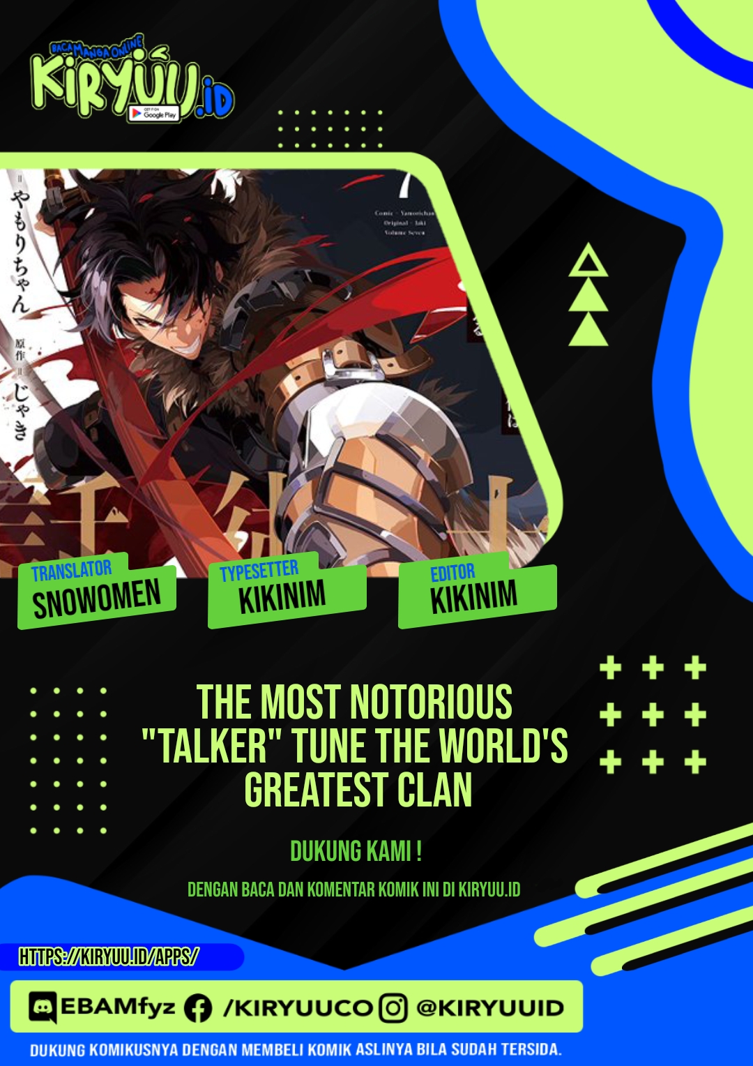 The Most Notorious “Talker” Runs the World’s Greatest Clan Chapter 32 - halaman 1
