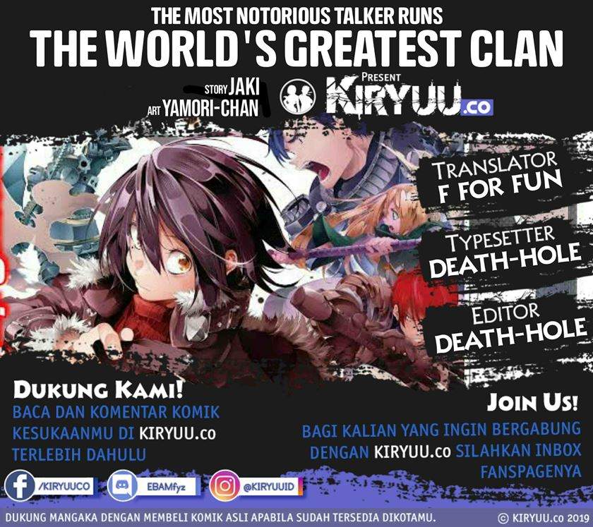 The Most Notorious “Talker” Runs the World’s Greatest Clan Chapter 5 - halaman 1