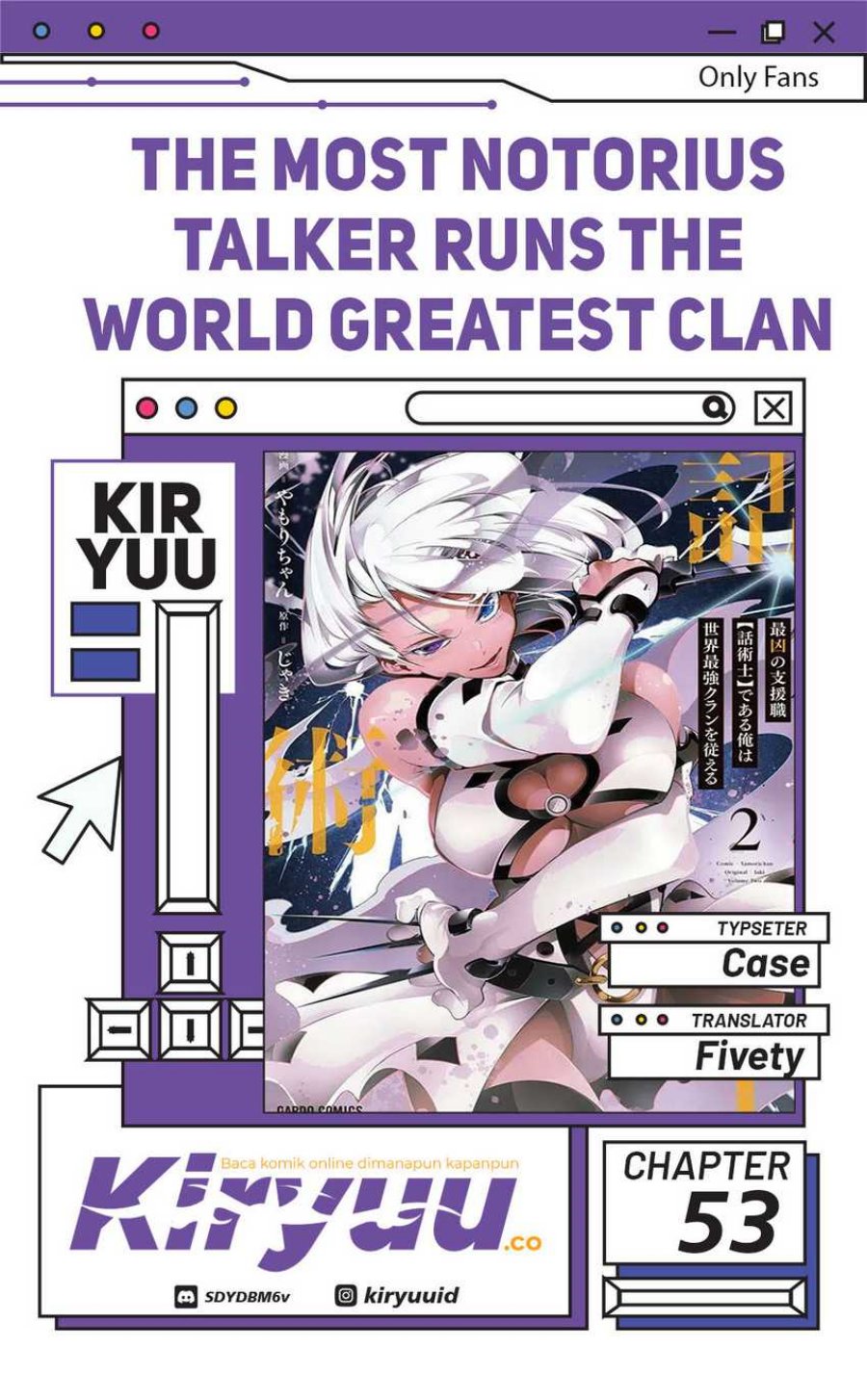 The Most Notorious “Talker” Runs the World’s Greatest Clan Chapter 53 - halaman 1
