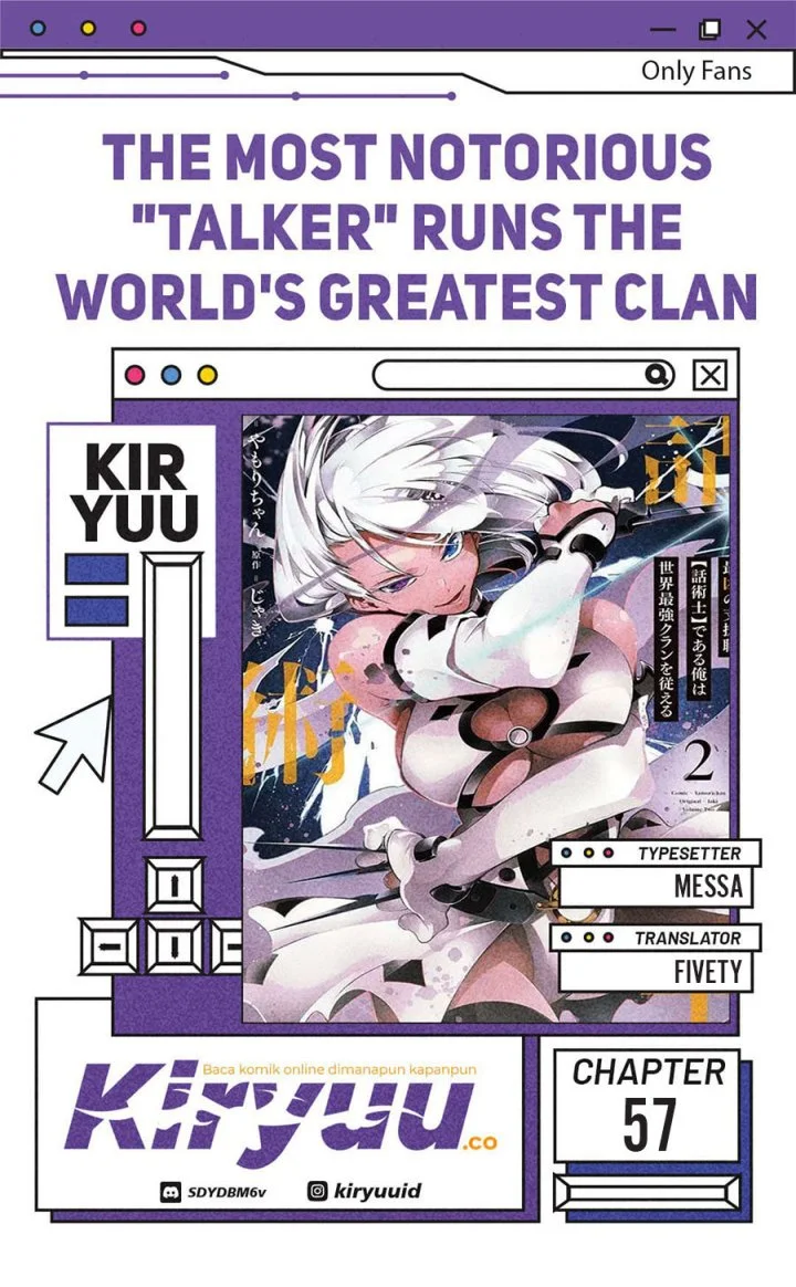 The Most Notorious “Talker” Runs the World’s Greatest Clan Chapter 57 - halaman 1