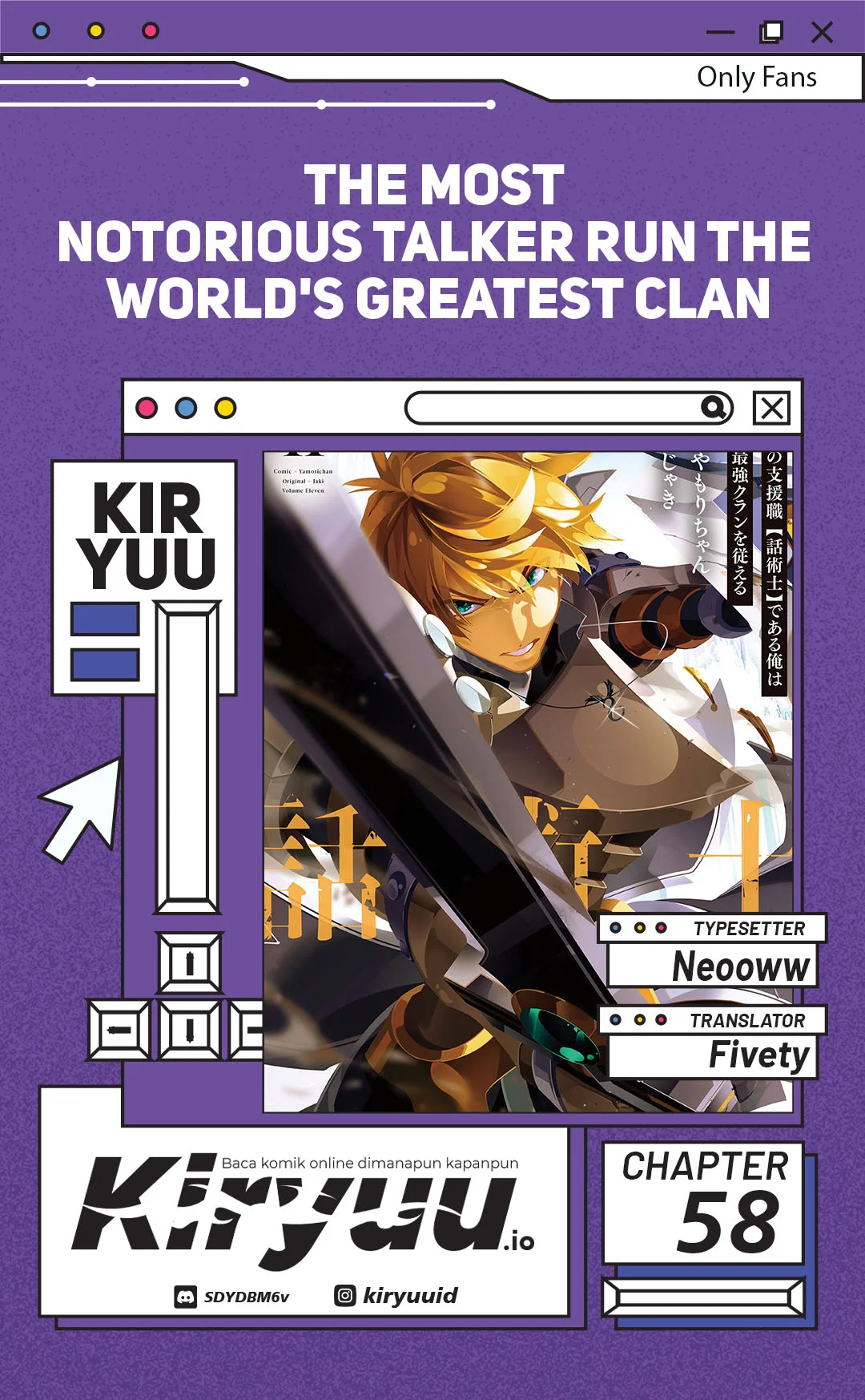 The Most Notorious “Talker” Runs the World’s Greatest Clan Chapter 58 - halaman 1