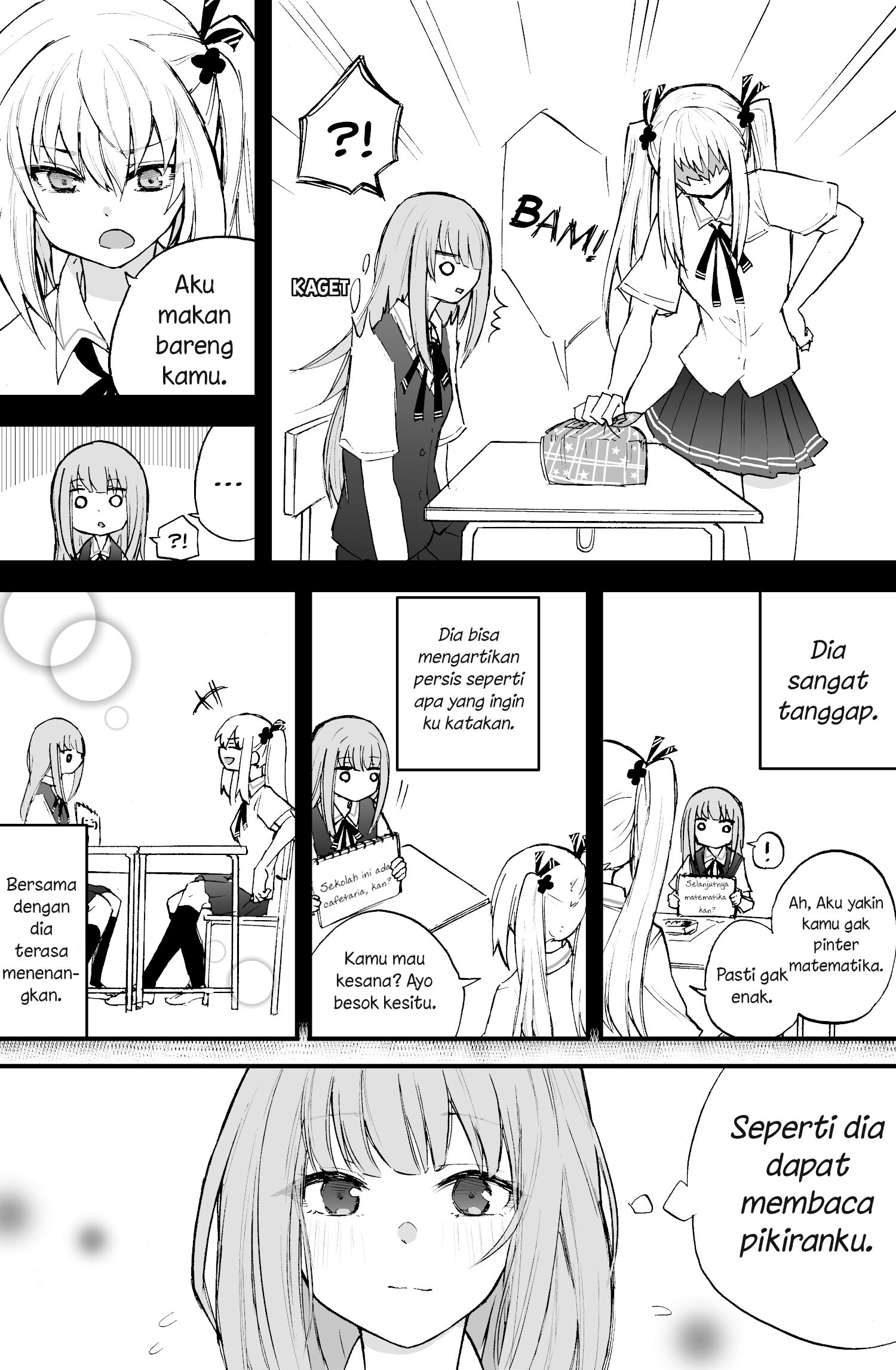 The Mute Girl and Her New Friend (Webcomic) Chapter 1 - halaman 3