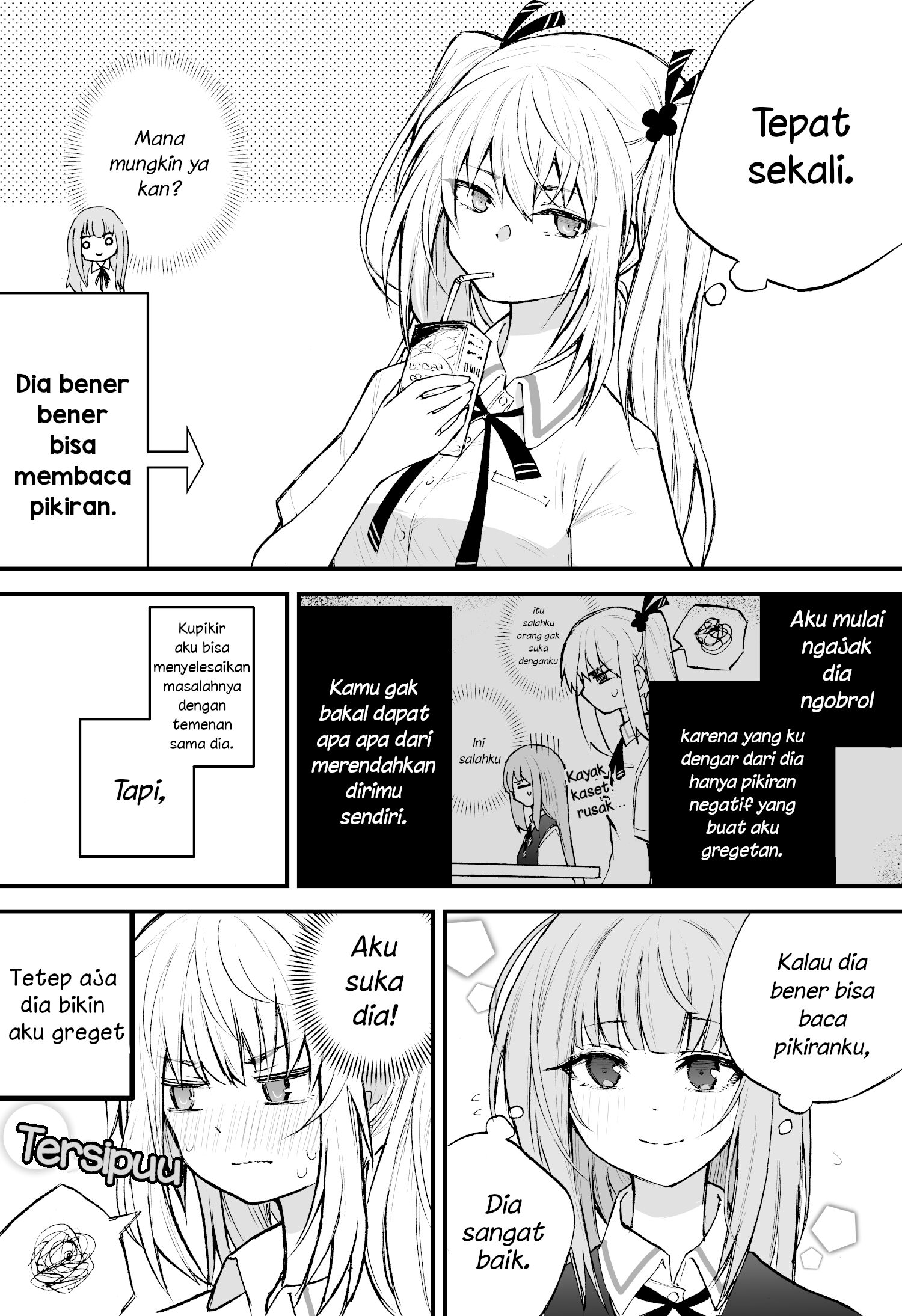 The Mute Girl and Her New Friend (Webcomic) Chapter 1 - halaman 4